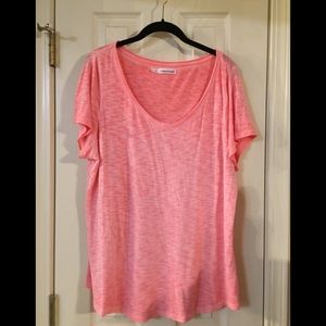 Maurices short sleeve tee faded coral